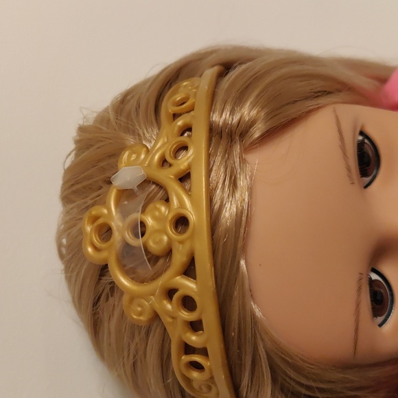 Our generation 18" doll by battat, new white sequin ballgown, sunglasses lot - Picture 2 of 16